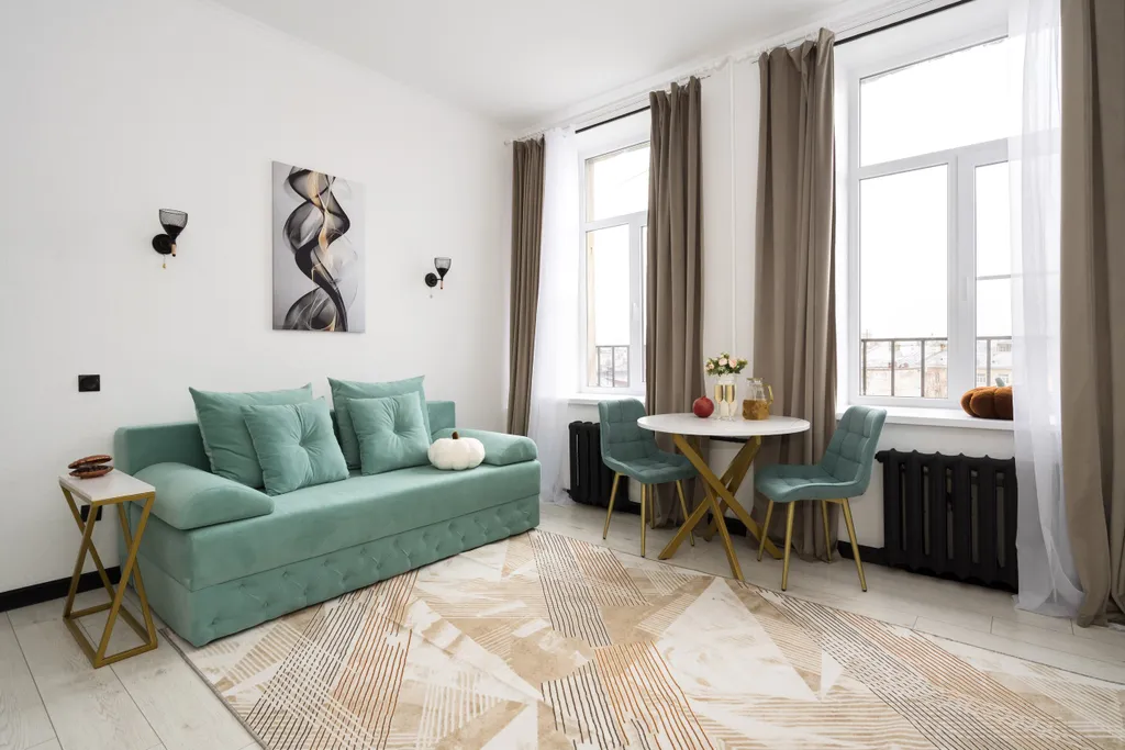 Teplo apartments студия с камином