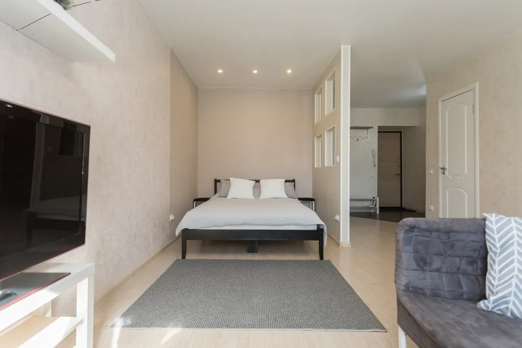 Чистая уютная студия в центре. Заселение до 23-00 ч