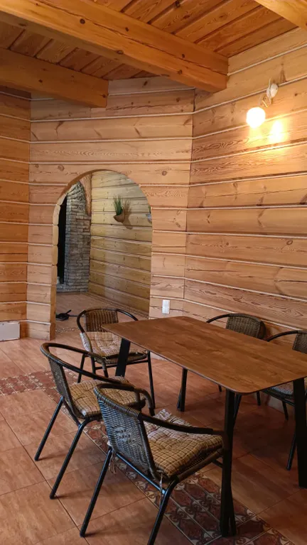 Экодом из столетнего бруса