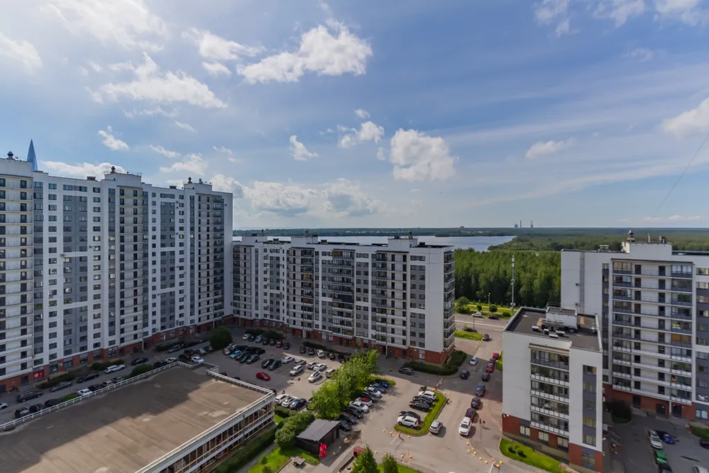 Квартира с видом на озеро