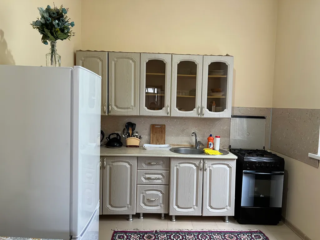 Первый этаж на берегу Каспия со своим двором