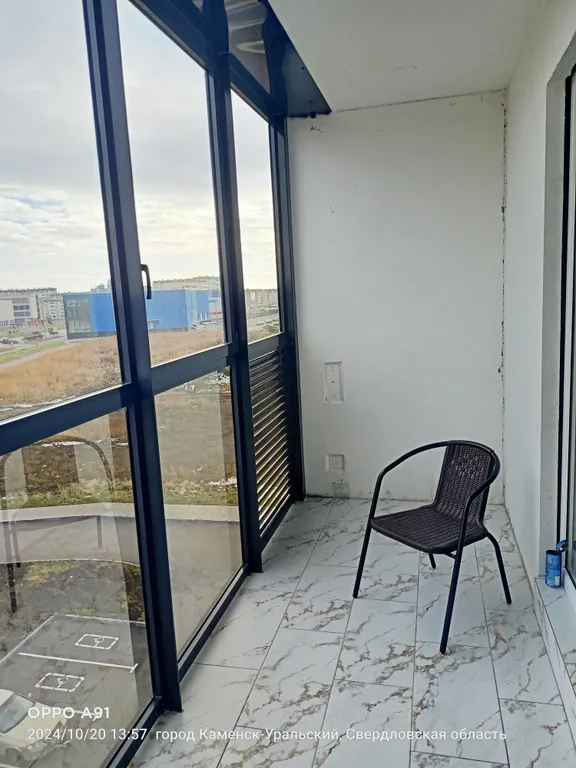 Квартира студия с панорамными окнами