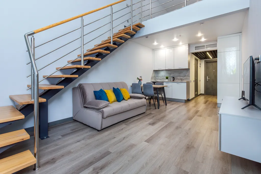 Двухуровневые апартаменты