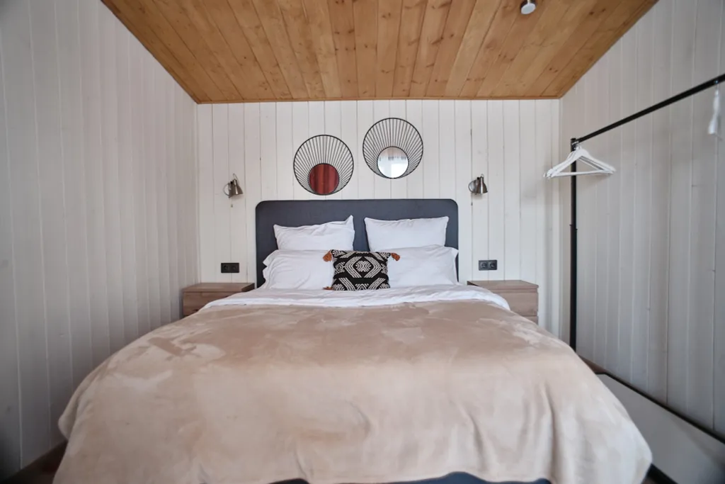 Медовый - дом с баней и чаном