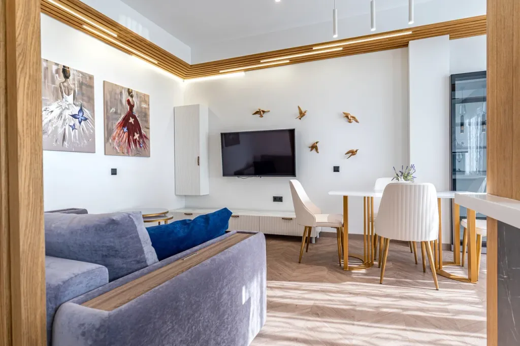 2х комнатные апартаменты с прямым видом на море