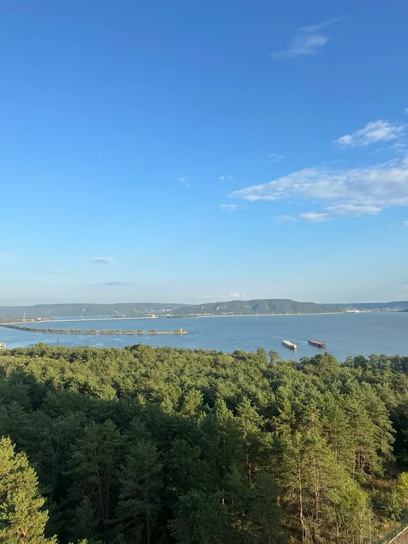 Уютная квартира с шикарным видом на Волгу и горы