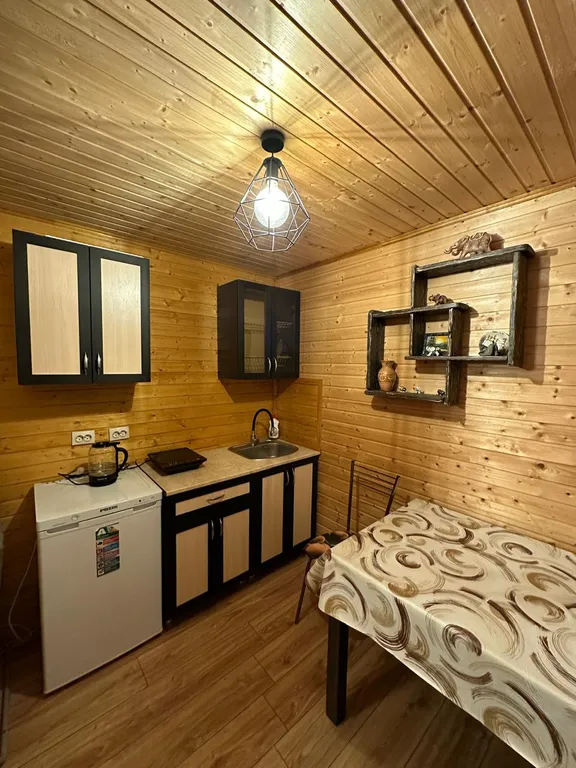 Домик с видом на горы