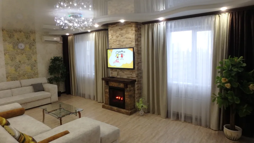 Элитная с джакузи и камином, центр, метро, парк, аква-парк, зоопарк, тцаура