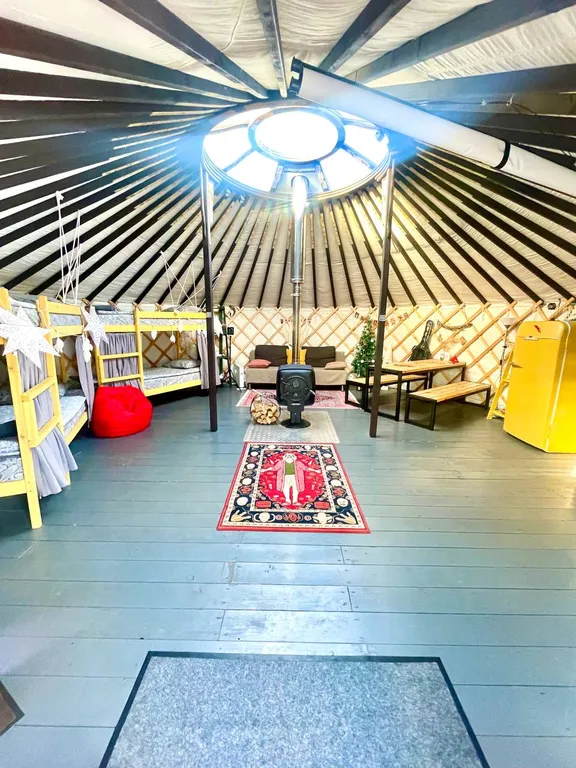 Коттедж Коттедж Юрта Ретрит с баней — Можайск