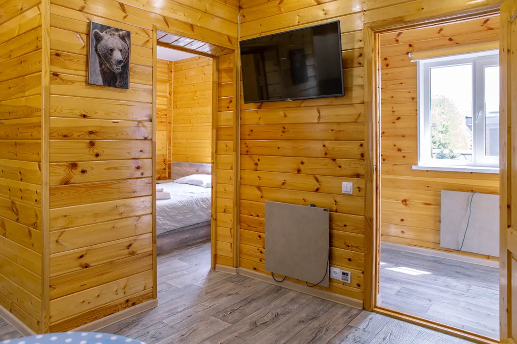 Двухместный коттедж с видом на горы