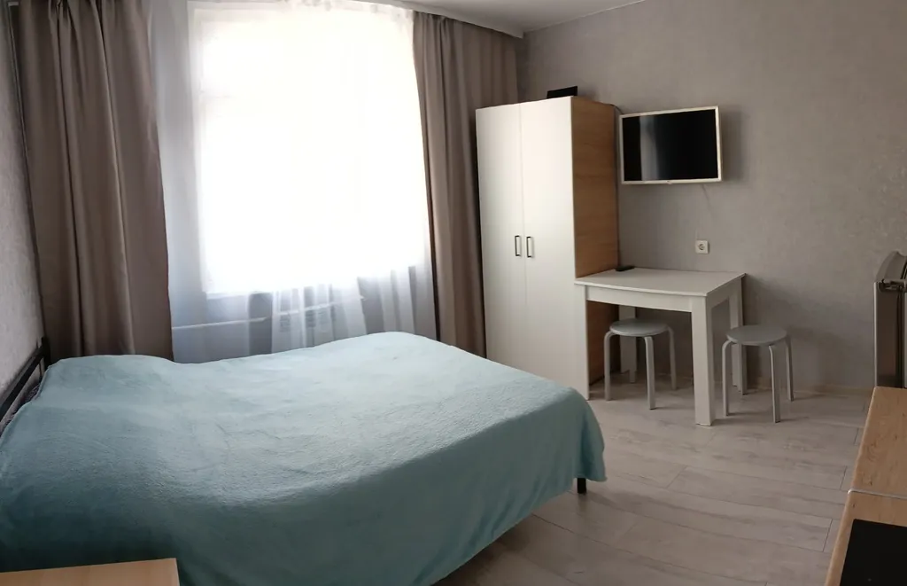 Уютная студия с видом на р. Оку