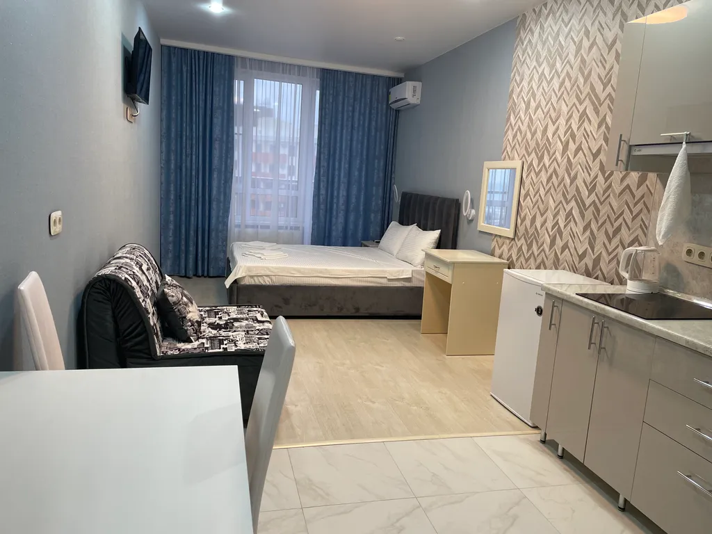 Квартира Квартира Уютная студия с видом на море — Анапа