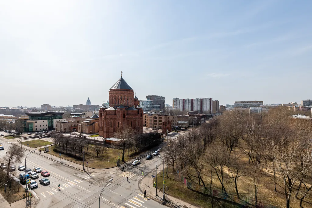 Квартира Хайтек квартира с камином и кабинетом — Москва