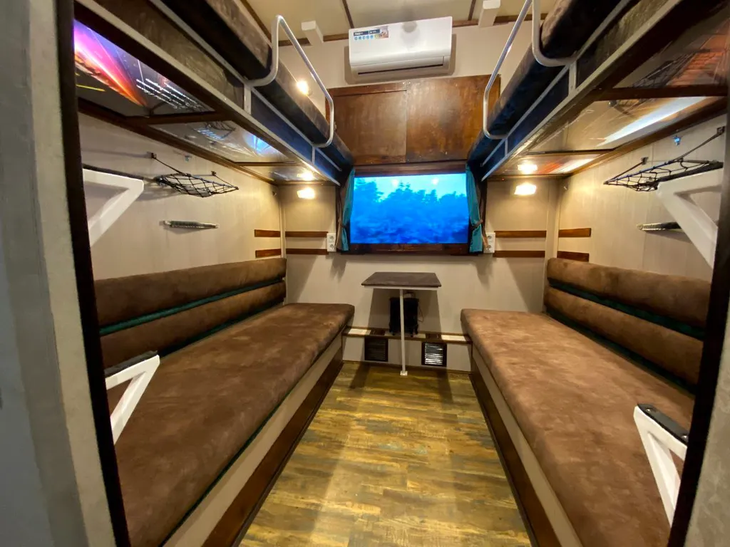 Тематический дом-поезд Гномбург