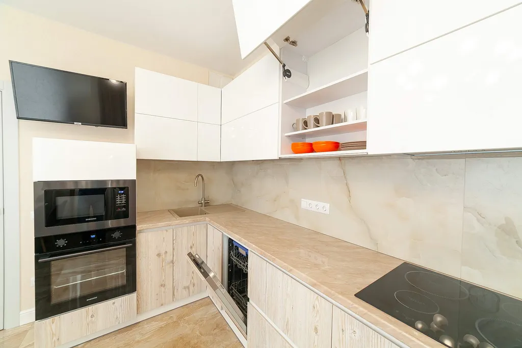 Квартира Уютная двухкомнатная квартира — Мирное