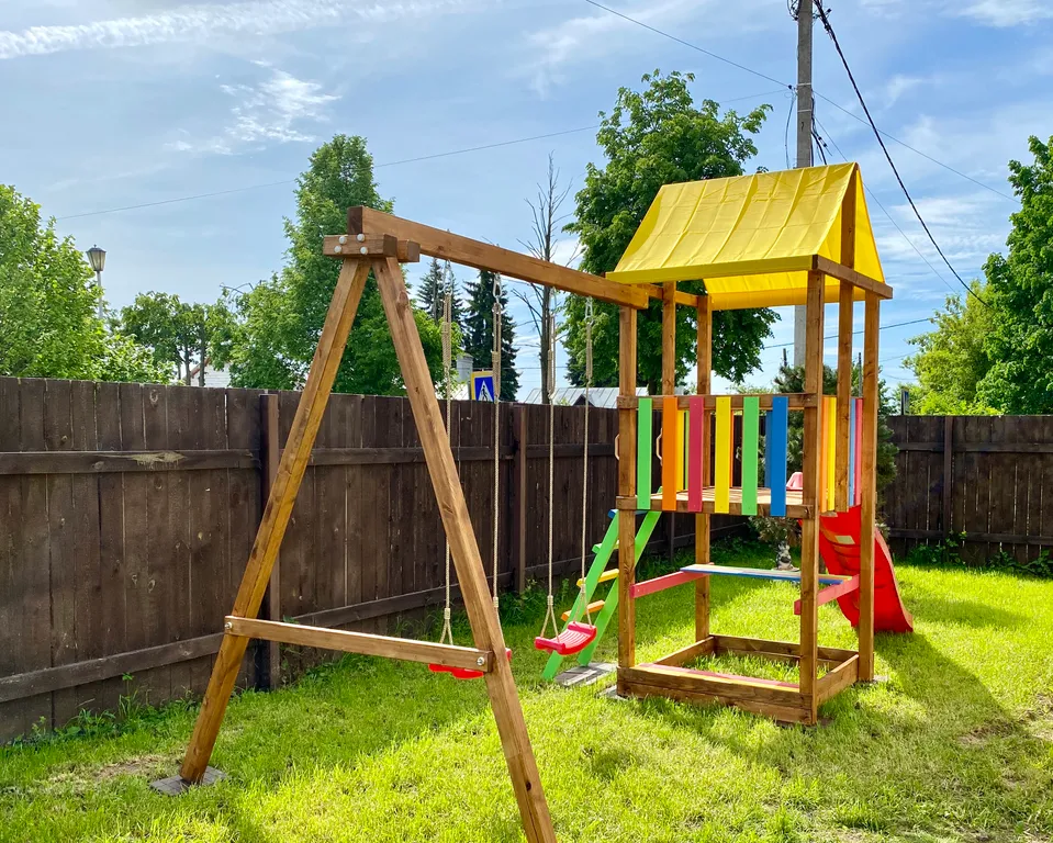 Дача Обломов - 5 спален, русская баня, беседка и детская площадка