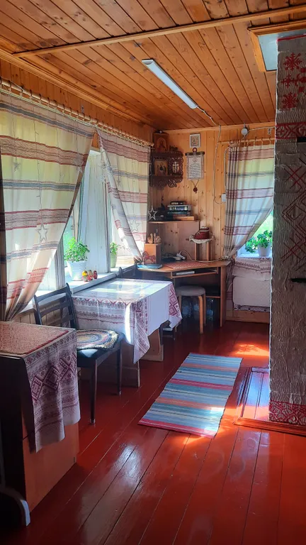 Домик Уют Самана в Родовом поместье в лесу