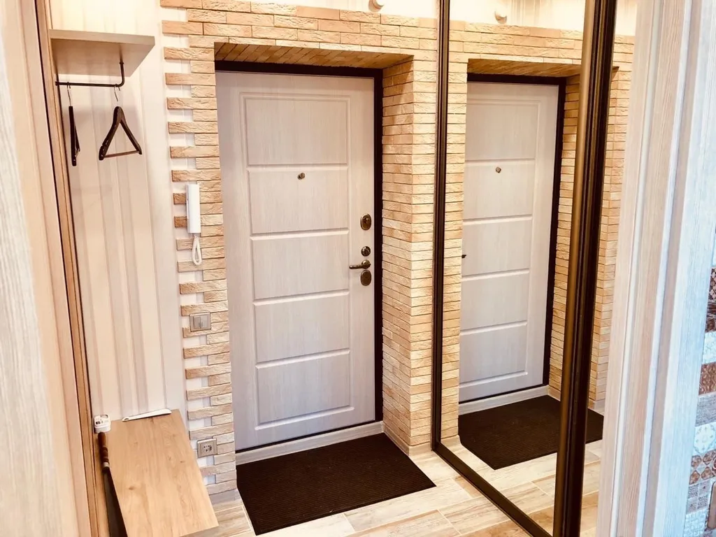 Комфортные апартаменты с кондиционером и халатами