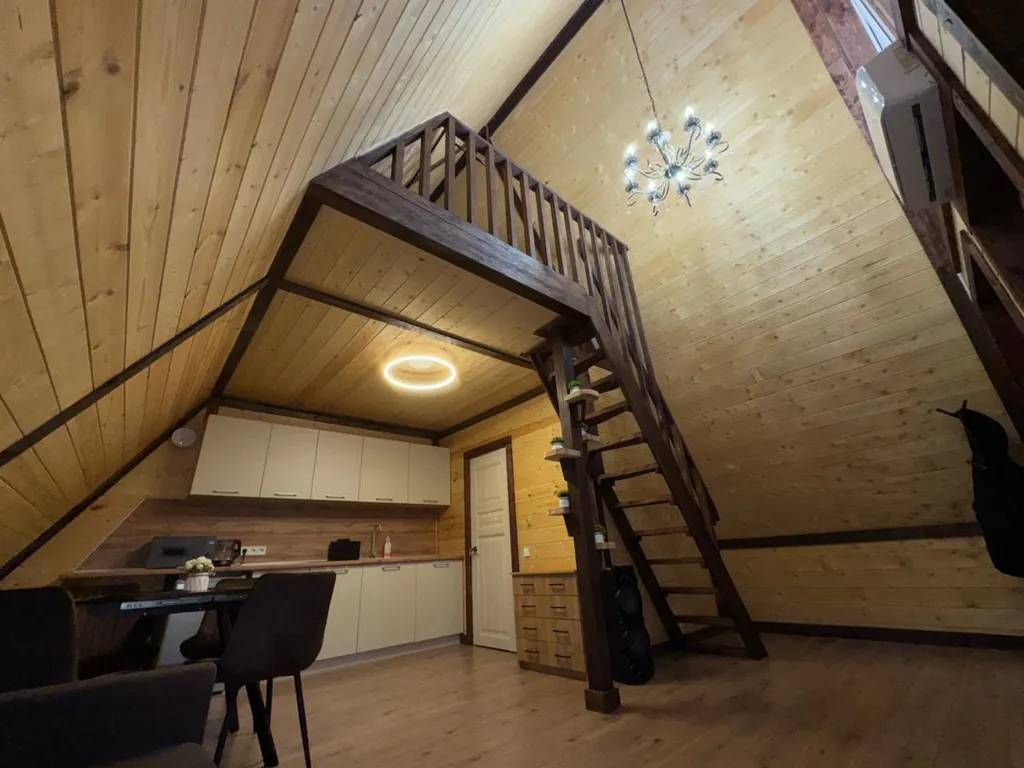 Уютный А-фрейм вдали от городской суеты