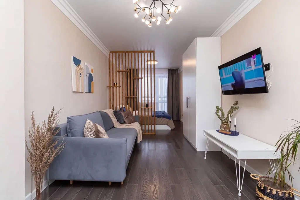 Хэппи Хаус Современная студия с видом на Иртыш