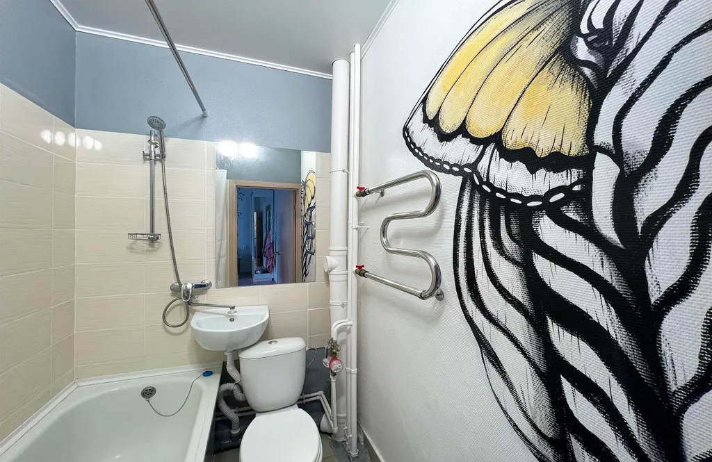 Новая квартира в новостройке, теплая светлая, уютная