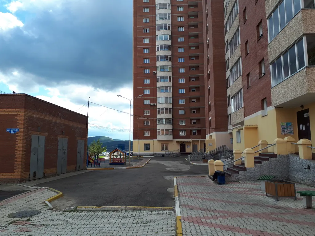 Квартира с сауной и шикарным видом на Енисей