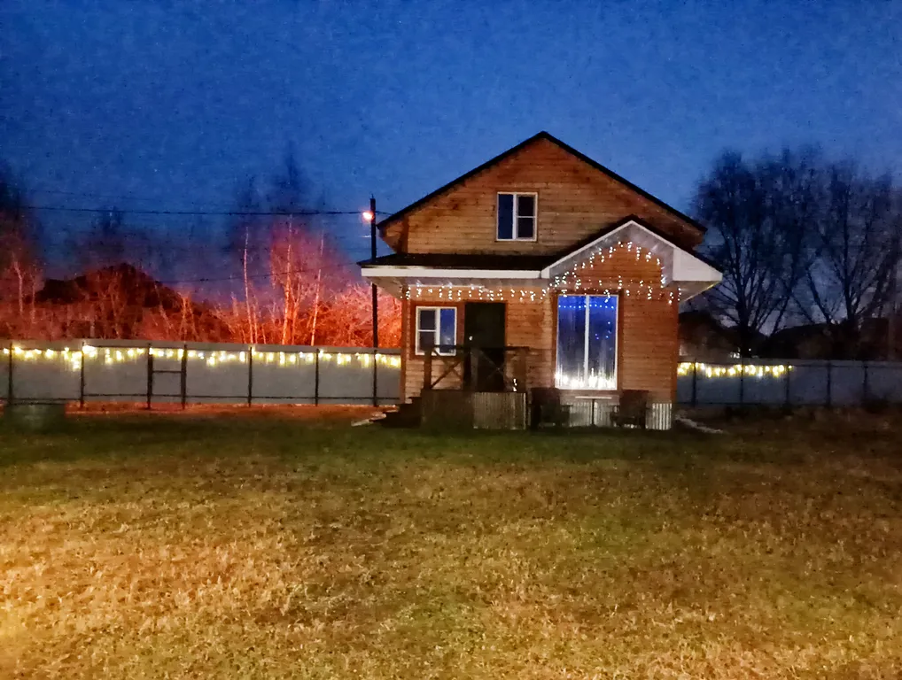 Остров Аннушки - уютные домики у реки