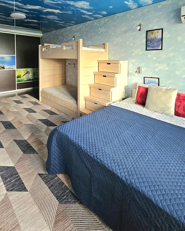 Уют в деталях / Атмосферная квартира с видом на волгу