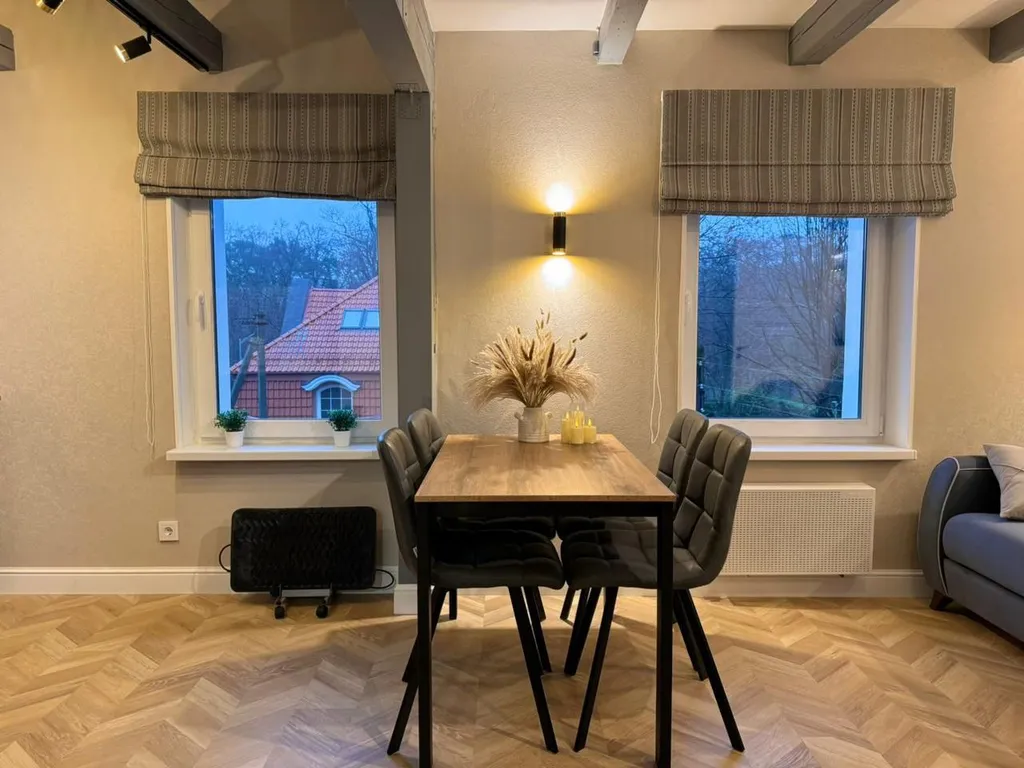 Квартира Атмосферная квартира рядом с морем и парком A&J Apartment — Зеленоградск