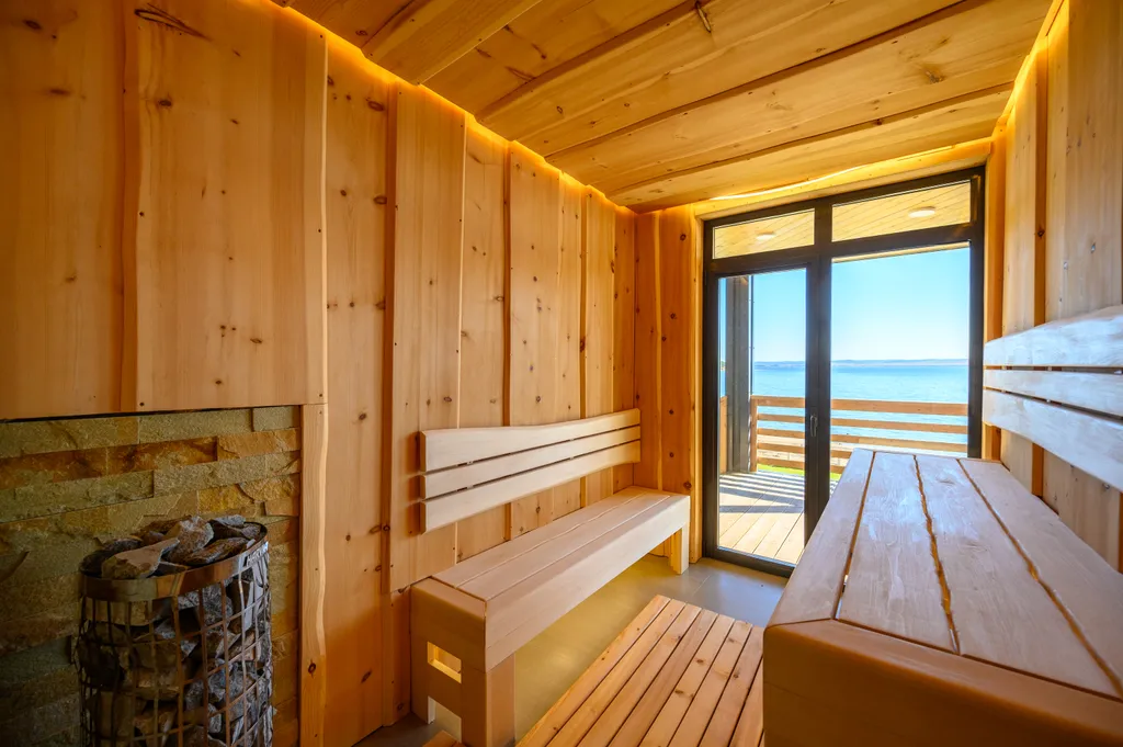 Комфортабельный дом у речного плёса