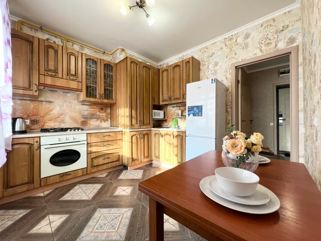 Уютная квартира с большой лоджией