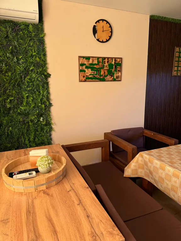 Дом с баней, бассейном и мангалом