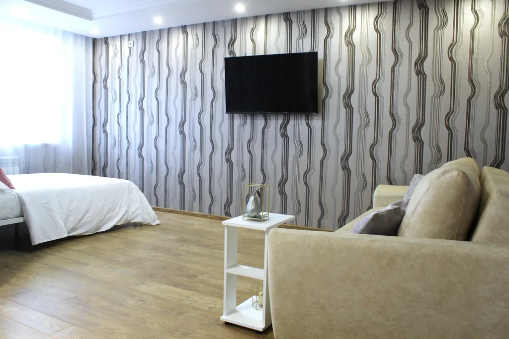 Стильная студия с видом на горы от компании Apato ЖК "Мичурина"