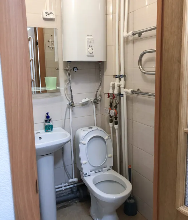 Просторная студия с кондиционером в центральном районе