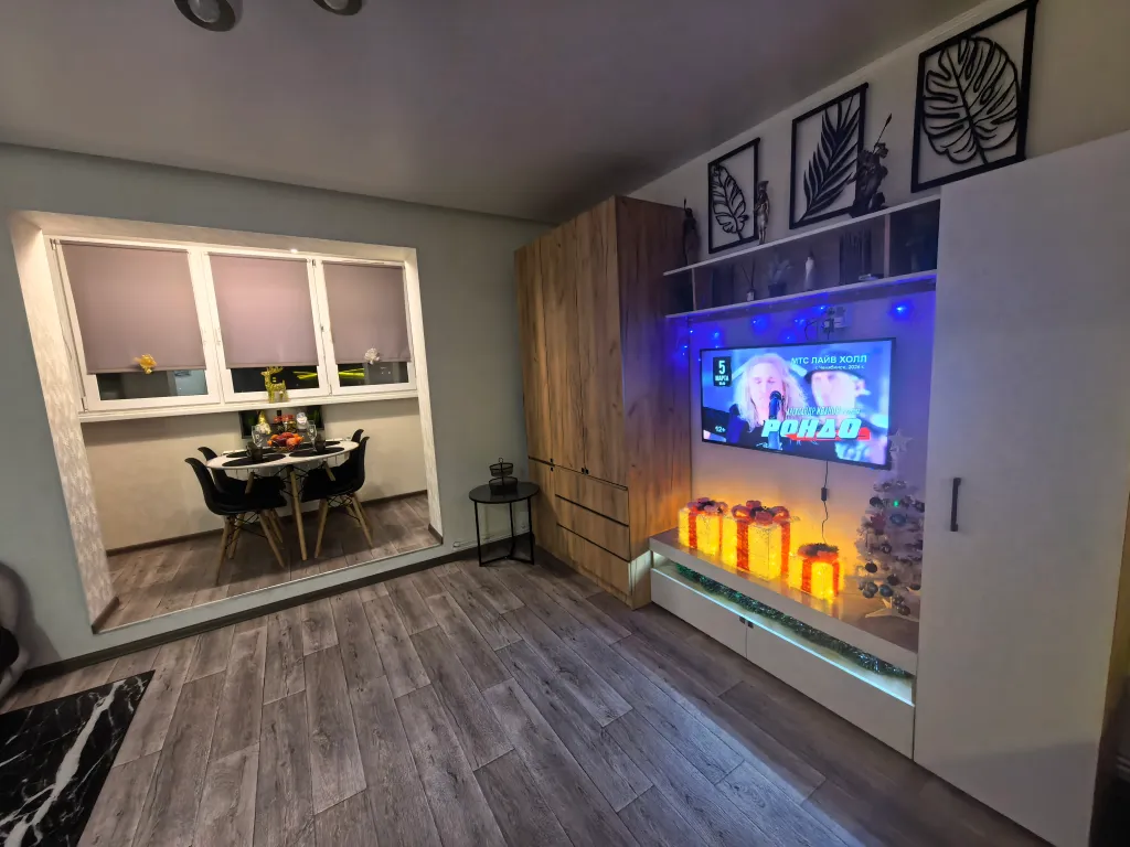 Современная квартира в центре класса люкс с видом на город