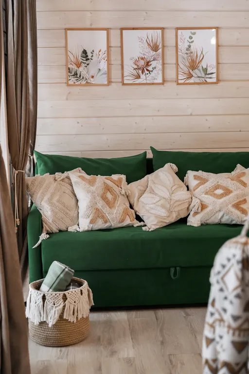 Коттедж Дом с видом на лес, сауной, 5 минут по лесной тропе до озера — Тосно