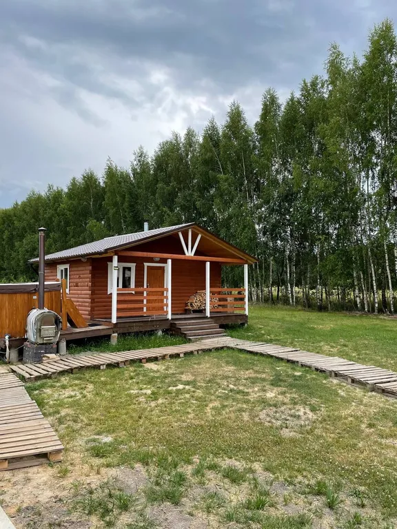 The поле - дом с баней и купелью без соседей