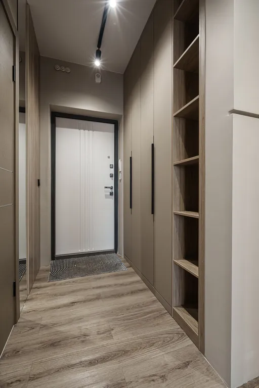 Лаконичная квартира Бурбон в ЖК Притяжение