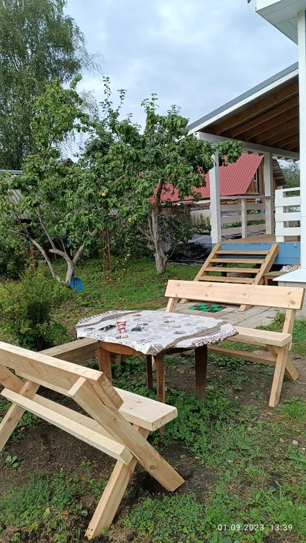 Коттедж Дом с батутом для детей — Новая Ладога