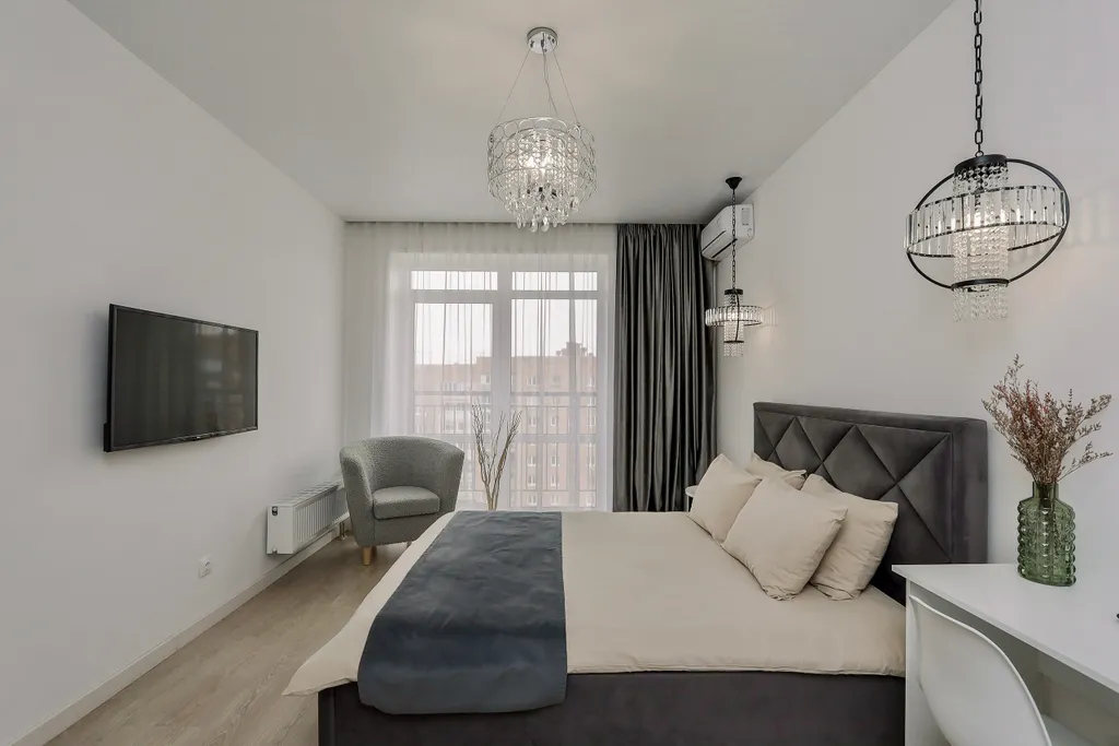 4 Угла: 1К в ЖК Ривьера вблизи набережной пруда, Горького, 151