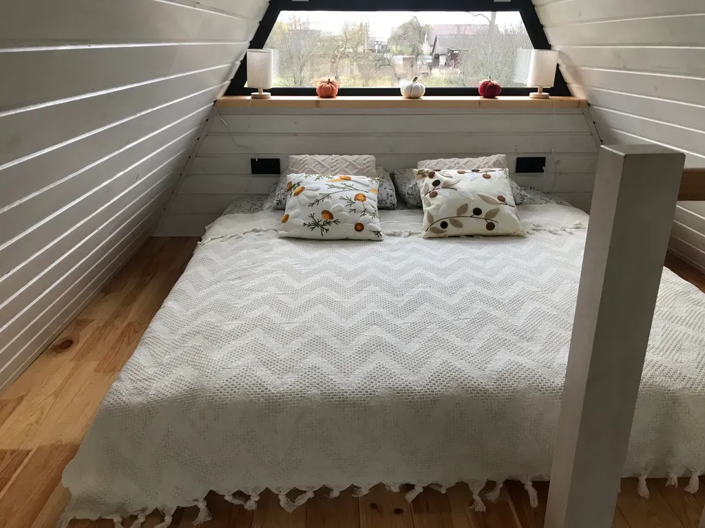 Треугольный домик рядом с Беловежской пущей