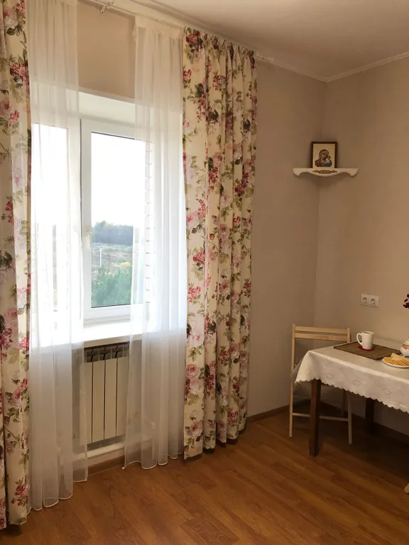 Уютная квартира с новым ремонтом и красивым видом на природу