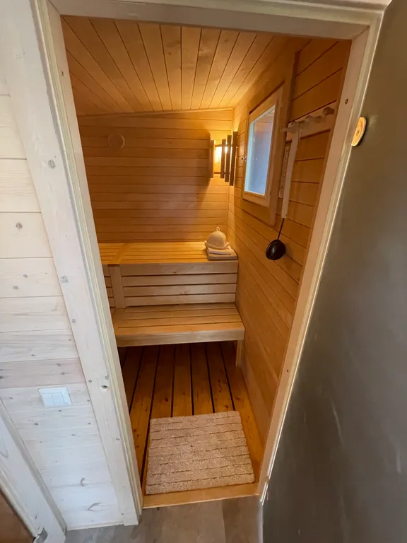 Дом-баня ольха с видом на горы