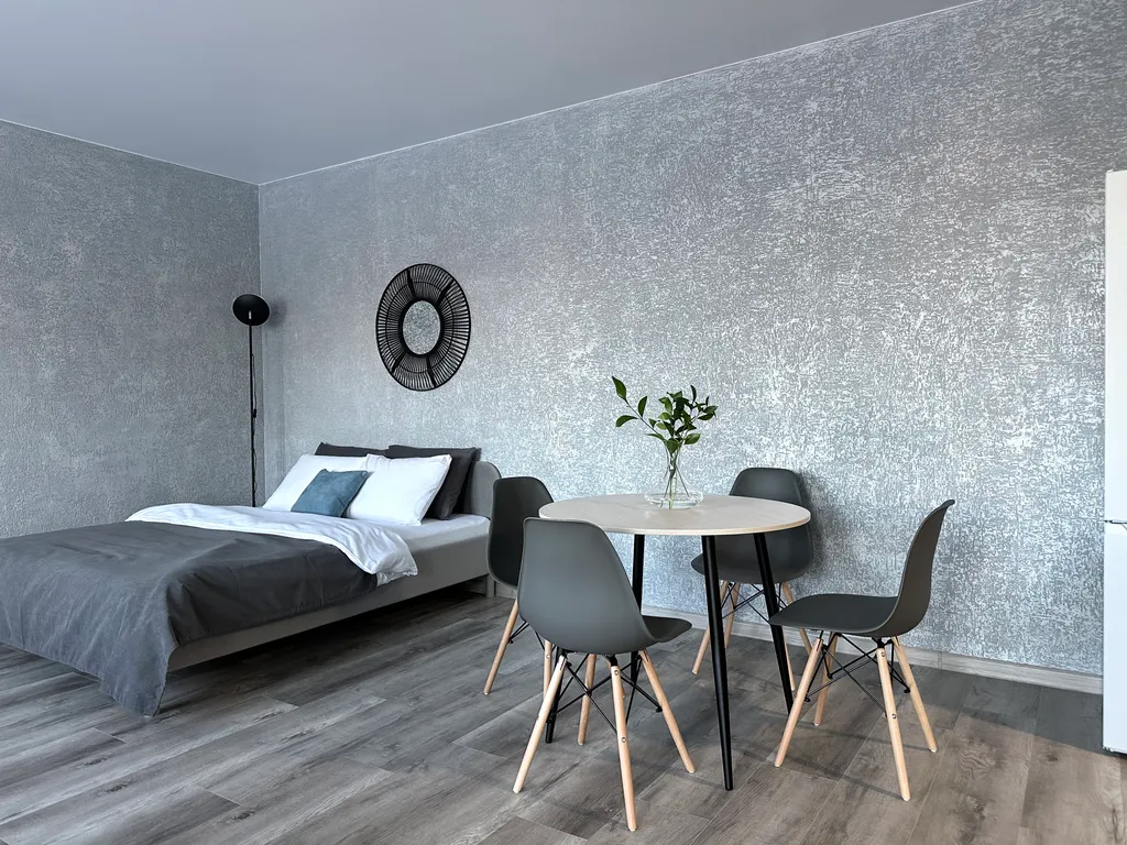 Просторная студия с джакузи рядом с ТЦ Планета