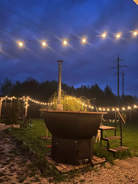 Дом с банным чаном, баней и домашним кинотеатром