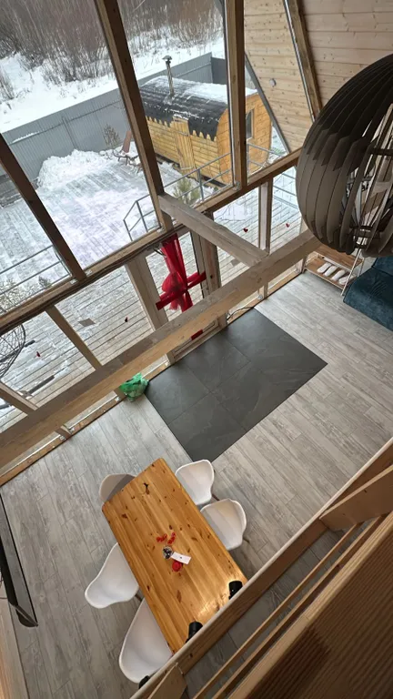 Глемпинг с баней и бассейном