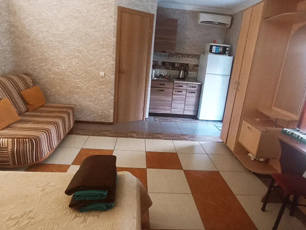 Семейный номер с кухней с выходом на террасу