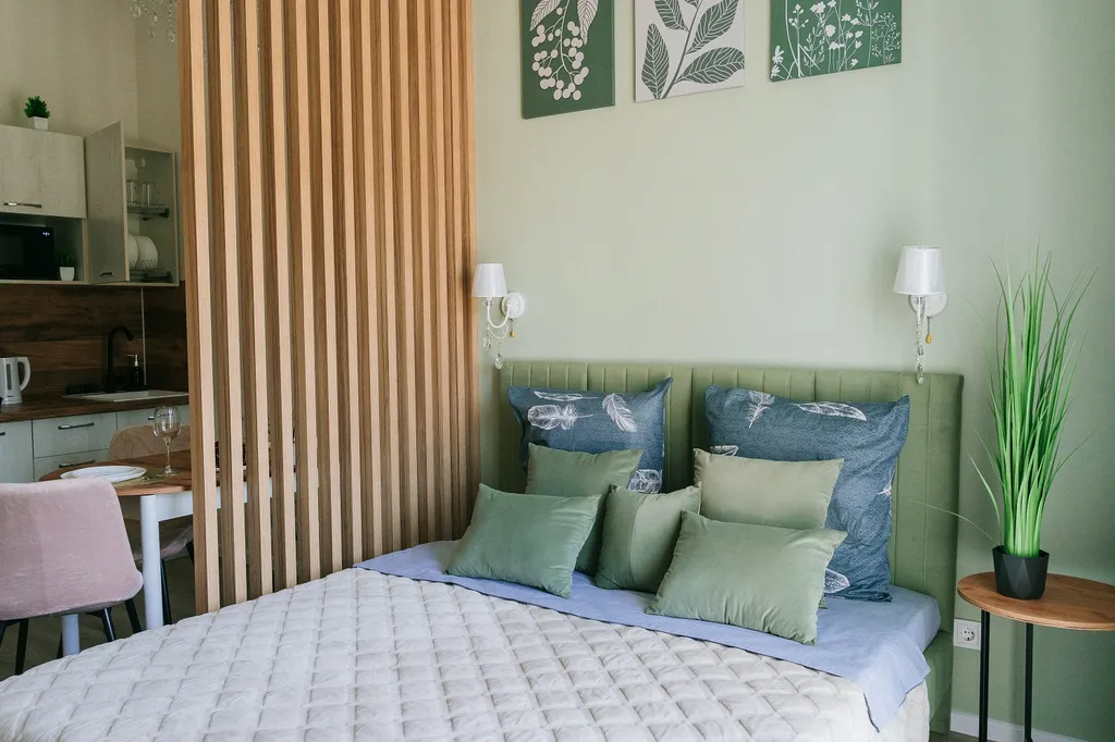 Квартира-студия с дизайнерским ремонтом