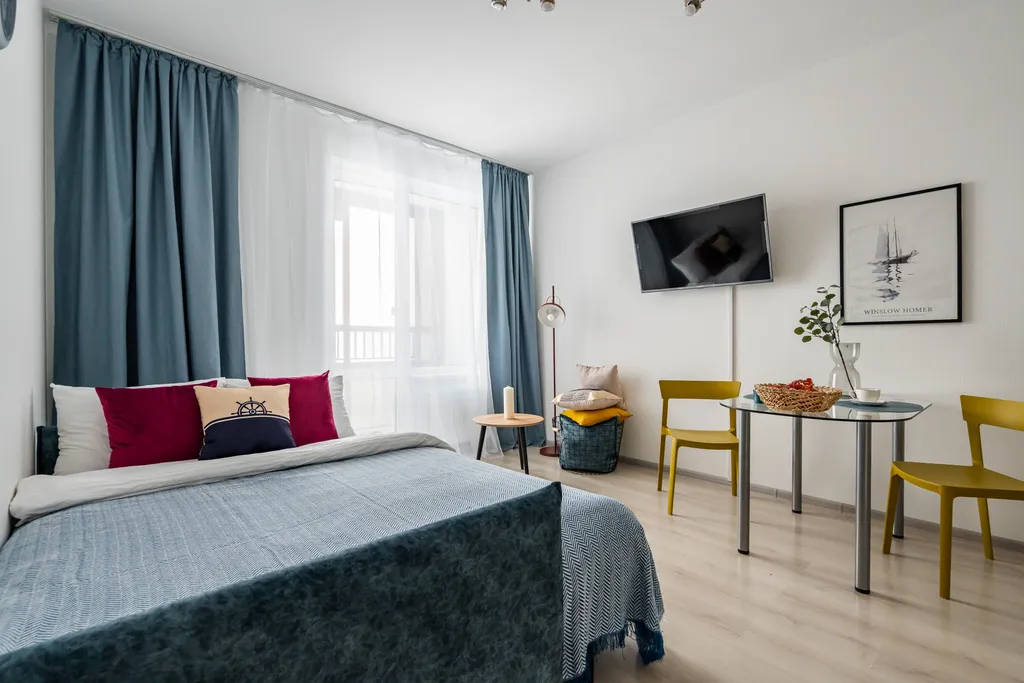 Квартира Квартира Your Emerald Apart с видом на Лахта-центр — Санкт-Петербург
