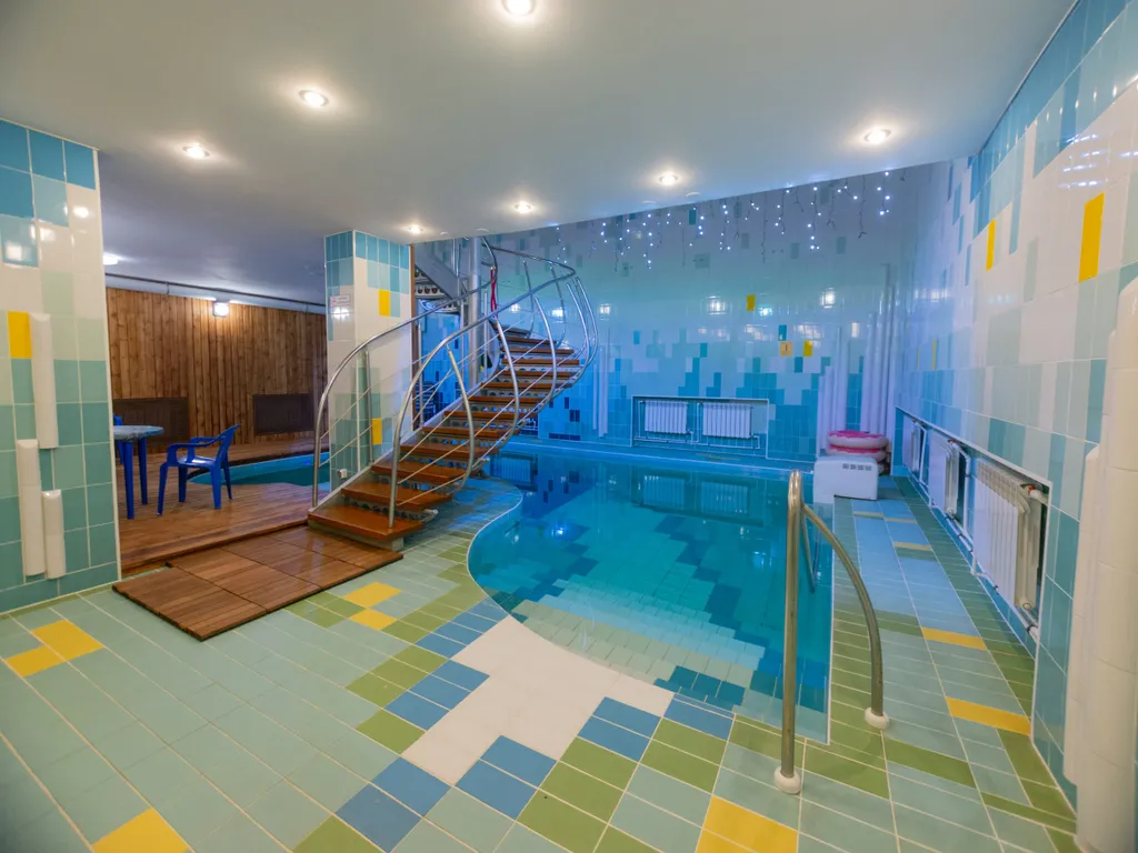 Комплекс с апартаментами, сауной и бассейном